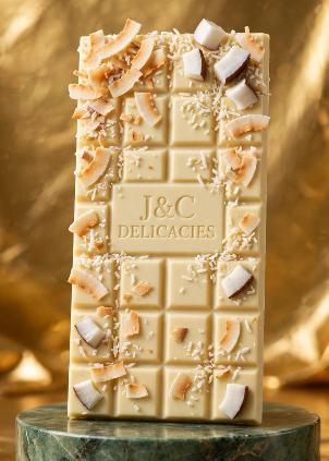 Signature White Coconut Delight by J & C Delicacies, Virar